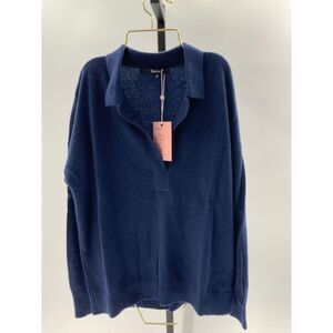 Quince Navy Blue Women's Sweater